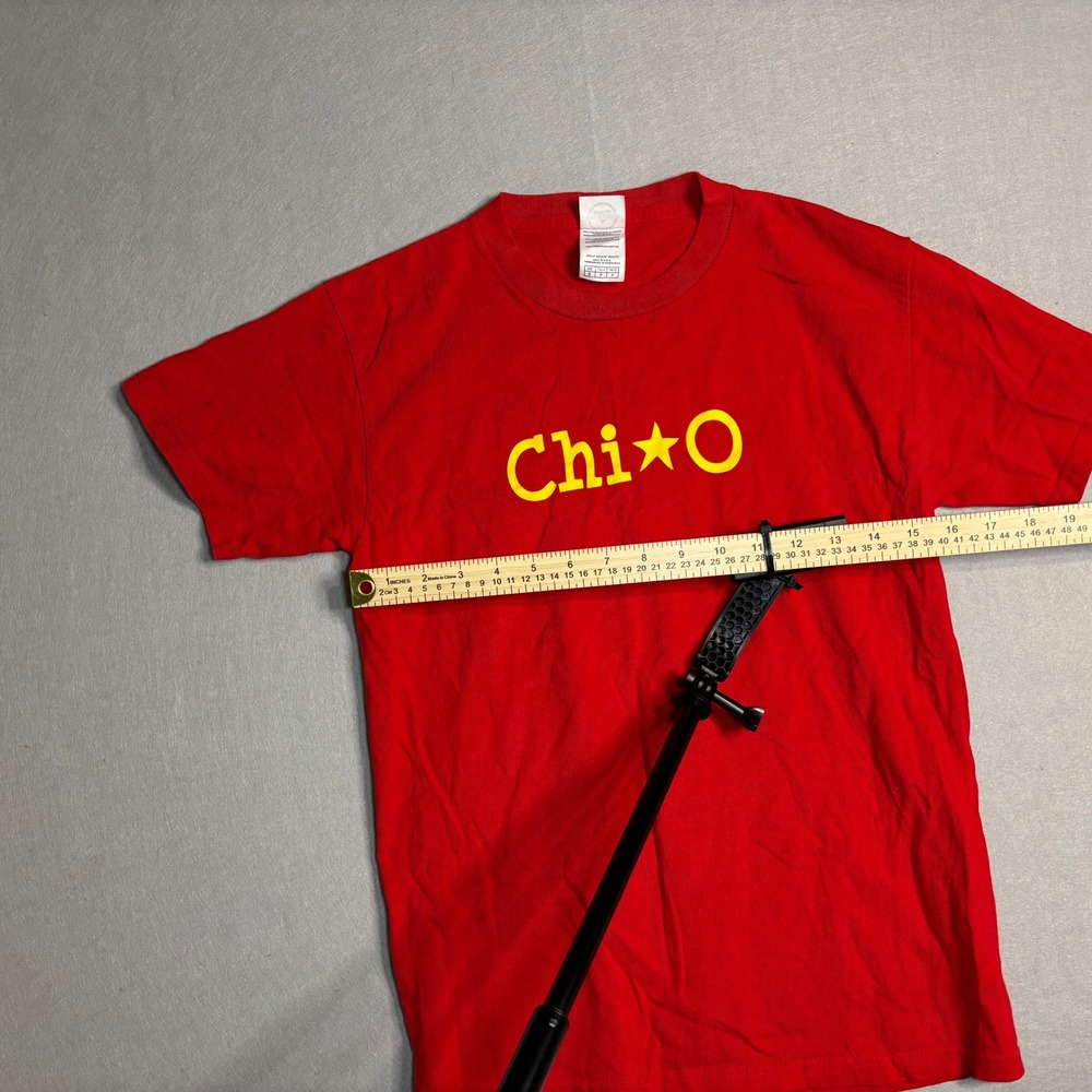 Delta Pro Weight Chi O Sorority Graphic T-Shirt Adult Small Red 2008 - Picture 2 of 16